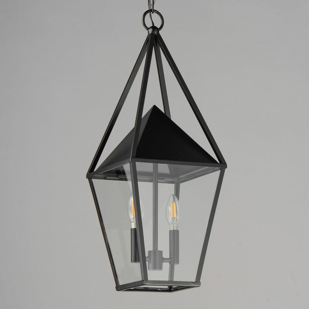 Maxim - 3168CLBK - Two Light Outdoor Pendant - Bavaria - Black