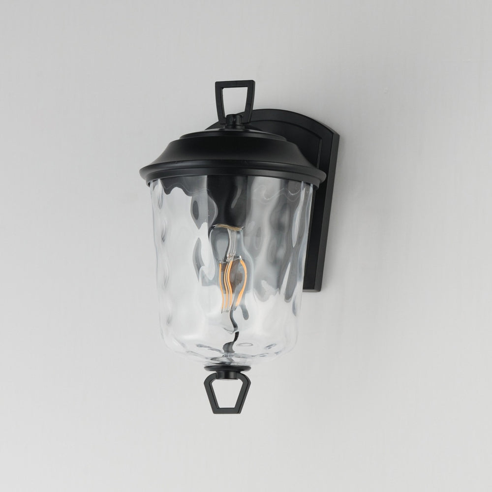 Maxim - 34211WGDBZ - One Light Outdoor Wall Sconce - Prescott - Dark Bronze