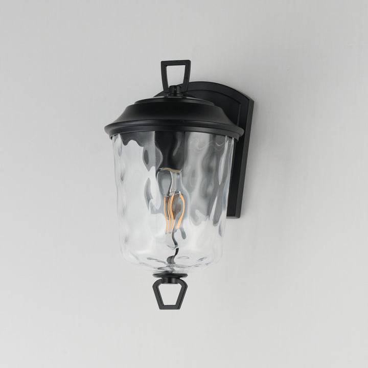 Maxim - 34211WGDBZ - One Light Outdoor Wall Sconce - Prescott - Dark Bronze