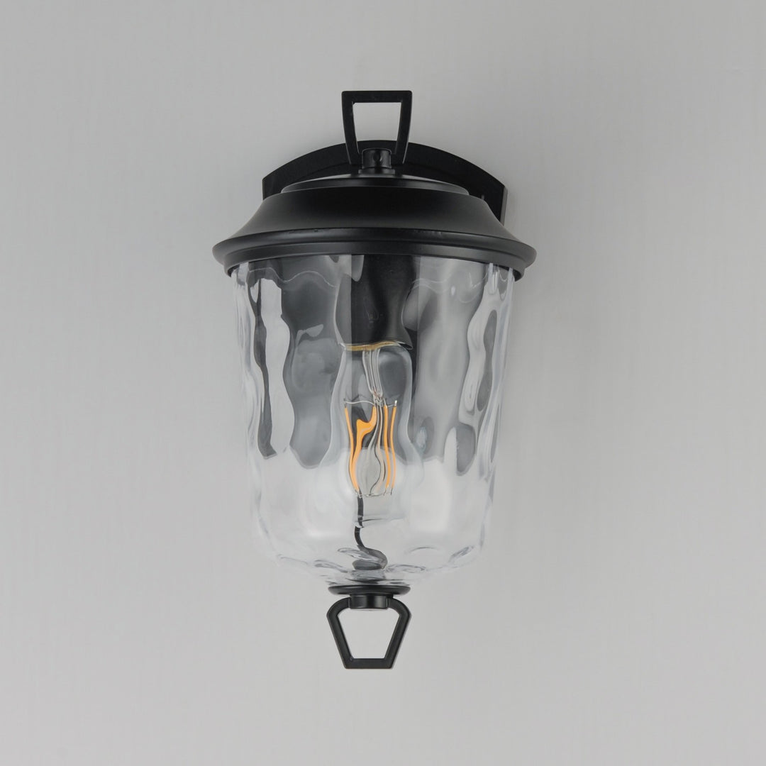 Maxim - 34211WGDBZ - One Light Outdoor Wall Sconce - Prescott - Dark Bronze