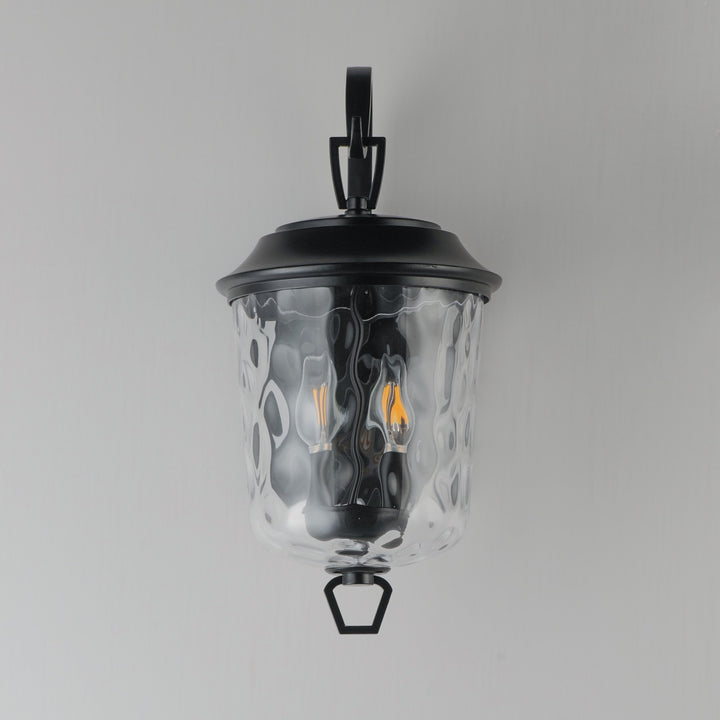 Maxim - 34212WGDBZ - Two Light Outdoor Wall Sconce - Prescott - Dark Bronze