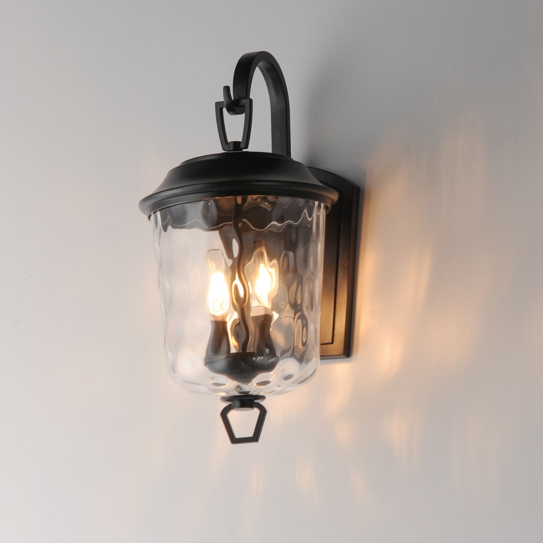 Maxim - 34212WGDBZ - Two Light Outdoor Wall Sconce - Prescott - Dark Bronze
