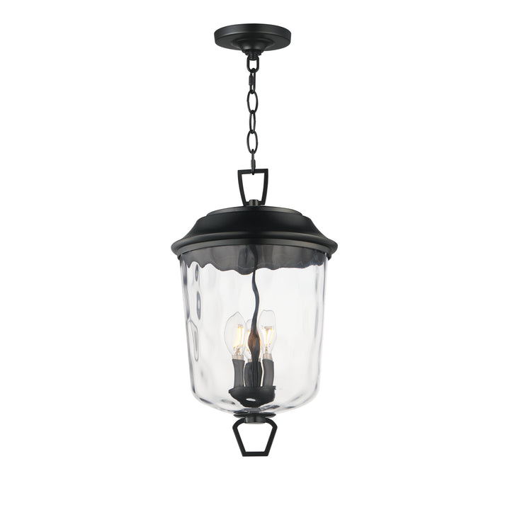 Maxim - 34213WGDBZ - Three Light Outdoor Pendant - Prescott - Dark Bronze