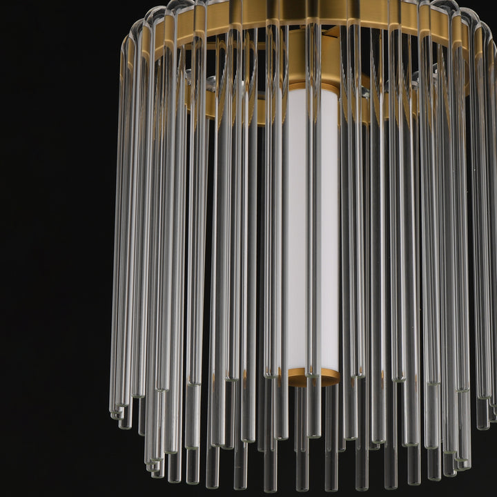 Maxim - 38421CLNAB - LED Pendant - Jolie - Natural Aged Brass
