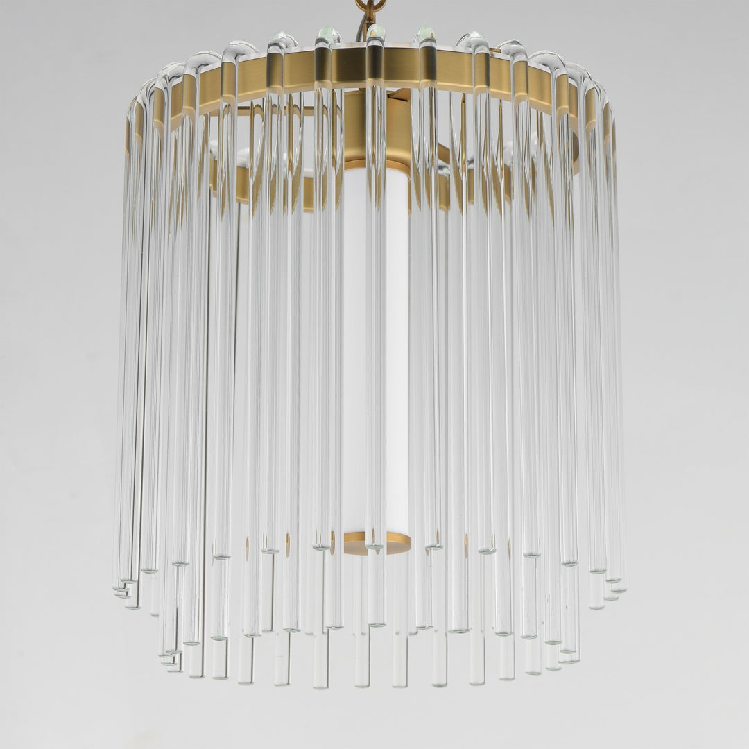 Maxim - 38421CLNAB - LED Pendant - Jolie - Natural Aged Brass