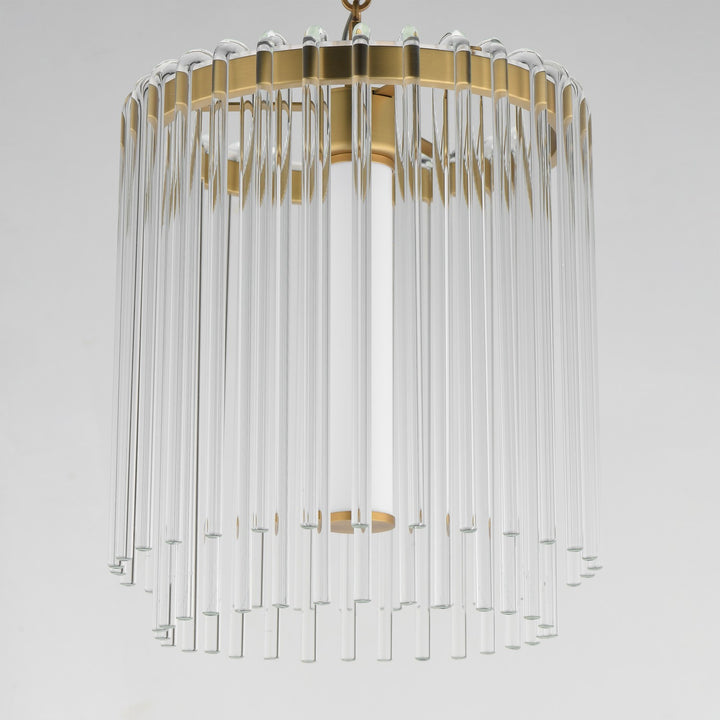 Maxim - 38421CLNAB - LED Pendant - Jolie - Natural Aged Brass