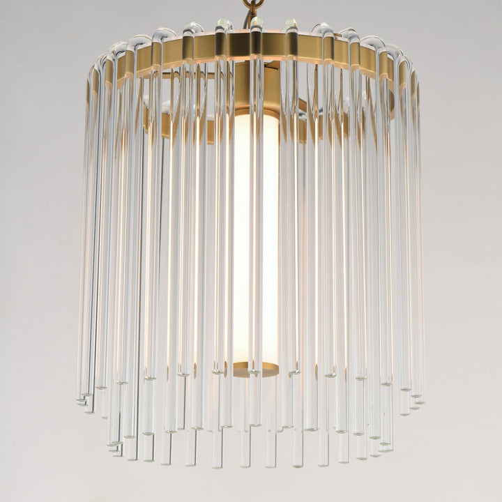 Maxim - 38421CLNAB - LED Pendant - Jolie - Natural Aged Brass