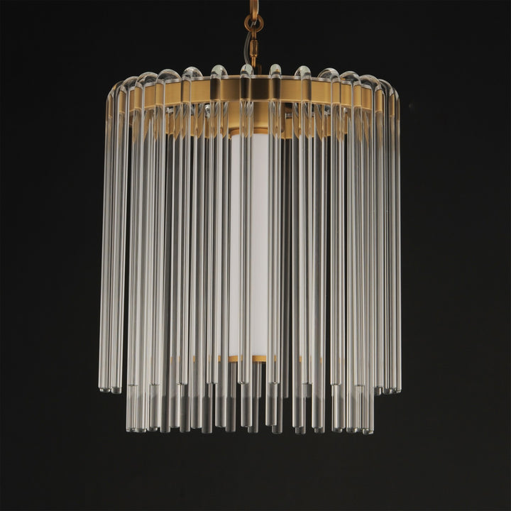 Maxim - 38421CLNAB - LED Pendant - Jolie - Natural Aged Brass