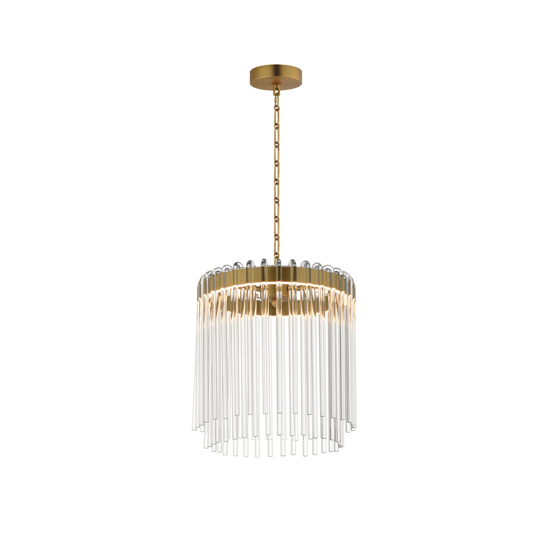 Maxim - 38421CLNAB - LED Pendant - Jolie - Natural Aged Brass