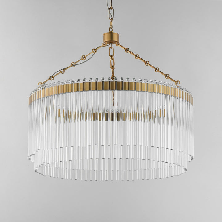Maxim - 38422CLNAB - LED Pendant - Jolie - Natural Aged Brass
