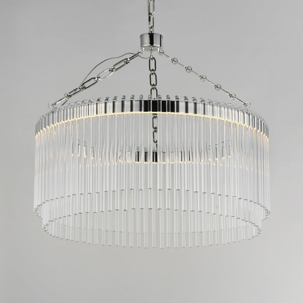 Maxim - 38422CLPN - LED Pendant - Jolie - Polished Nickel
