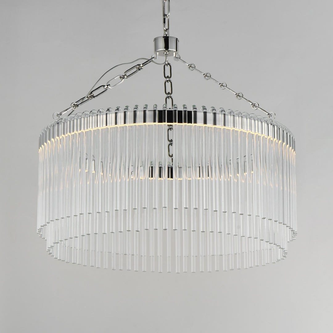 Maxim - 38422CLPN - LED Pendant - Jolie - Polished Nickel