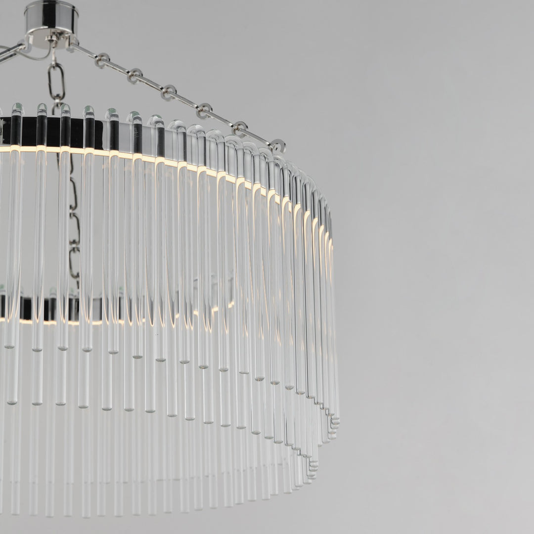 Maxim - 38422CLPN - LED Pendant - Jolie - Polished Nickel