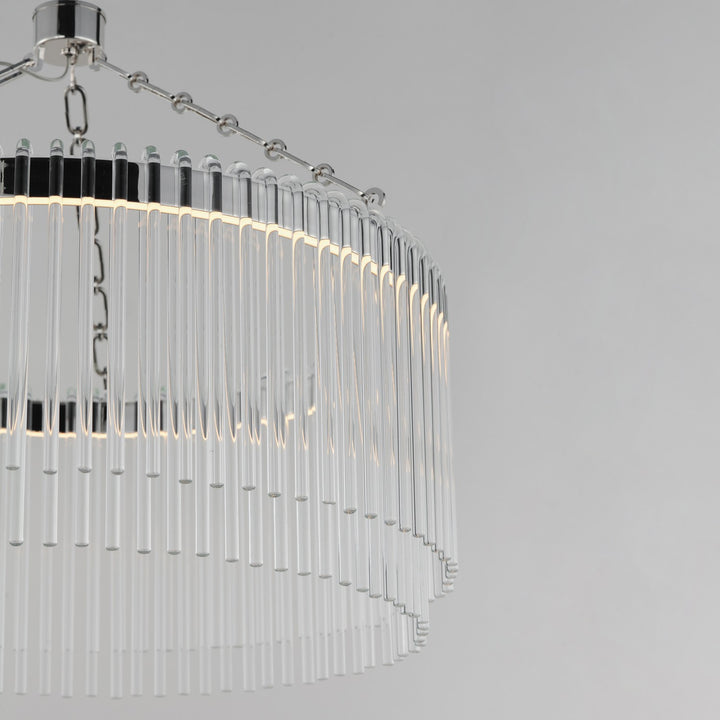 Maxim - 38422CLPN - LED Pendant - Jolie - Polished Nickel