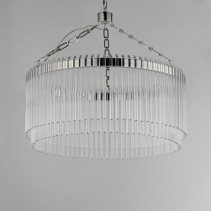 Maxim - 38422CLPN - LED Pendant - Jolie - Polished Nickel