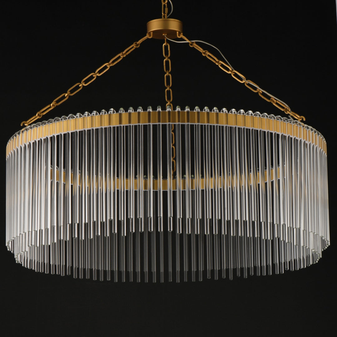 Maxim - 38423CLNAB - LED Pendant - Jolie - Natural Aged Brass