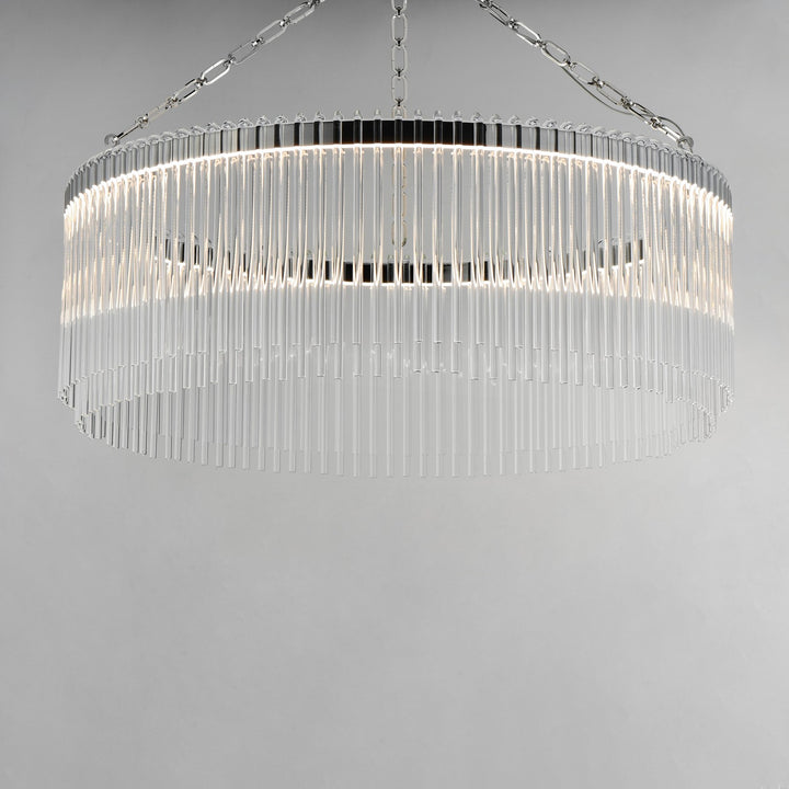 Maxim - 38423CLPN - LED Pendant - Jolie - Polished Nickel