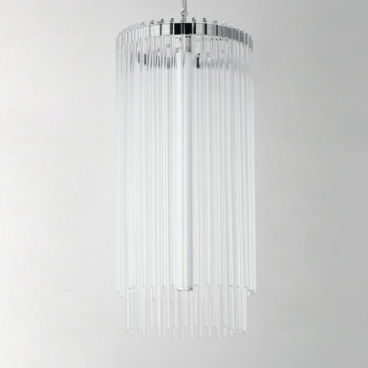 Maxim - 38426CLPN - LED Foyer Pendant - Jolie - Polished Nickel
