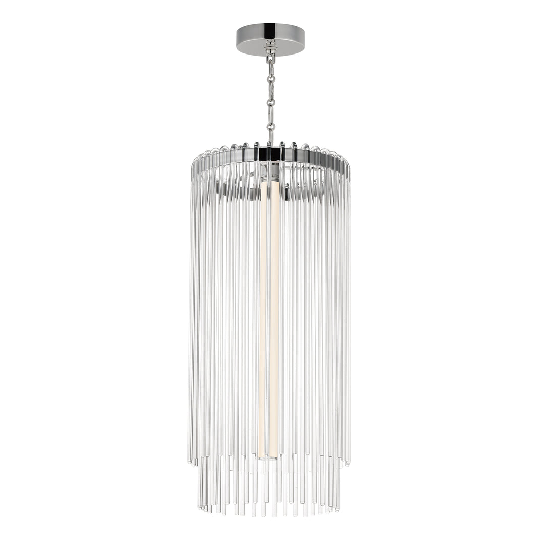 Maxim - 38426CLPN - LED Foyer Pendant - Jolie - Polished Nickel