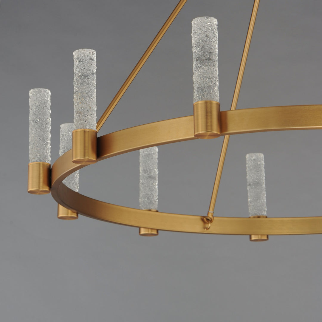 Maxim - 38448IBNAB - LED Chandelier - Duchess - Natural Aged Brass