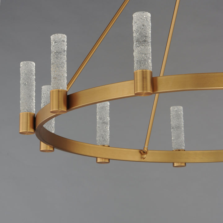 Maxim - 38448IBNAB - LED Chandelier - Duchess - Natural Aged Brass