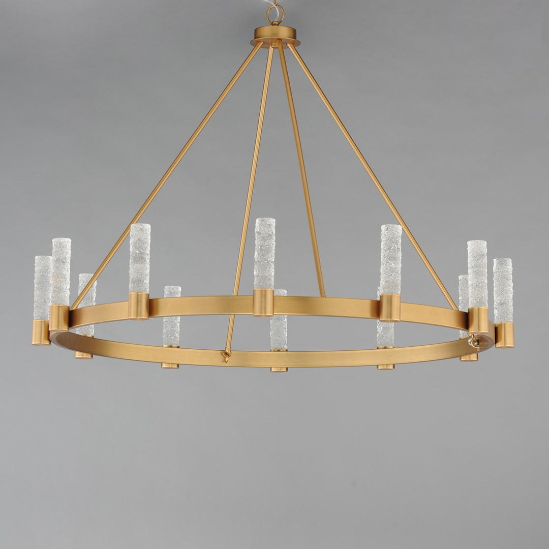 Maxim - 38448IBNAB - LED Chandelier - Duchess - Natural Aged Brass