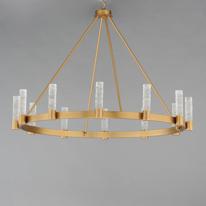 Maxim - 38448IBNAB - LED Chandelier - Duchess - Natural Aged Brass
