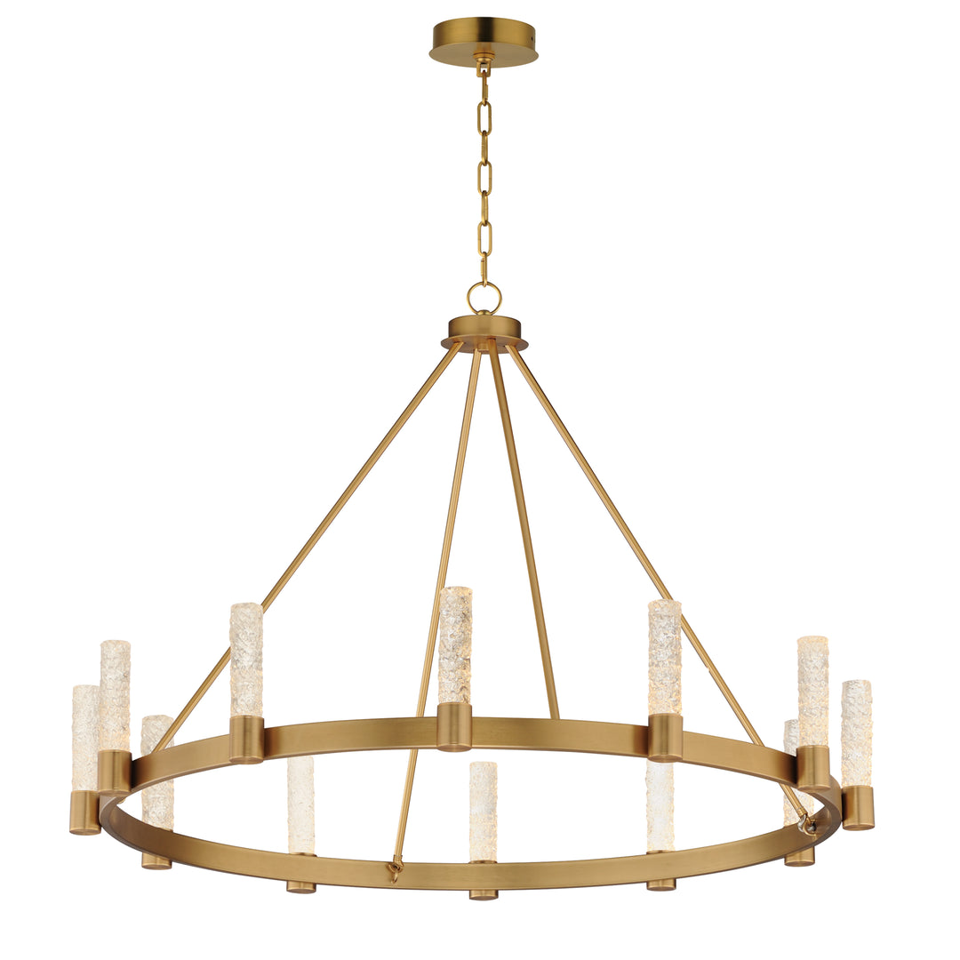 Maxim - 38448IBNAB - LED Chandelier - Duchess - Natural Aged Brass