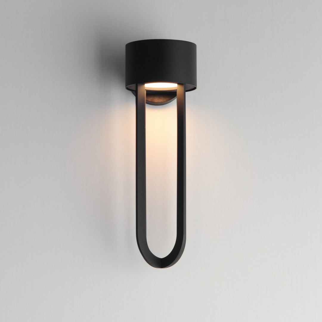Maxim - 40684BK - LED Outdoor Wall Sconce - Quayside VX - Black