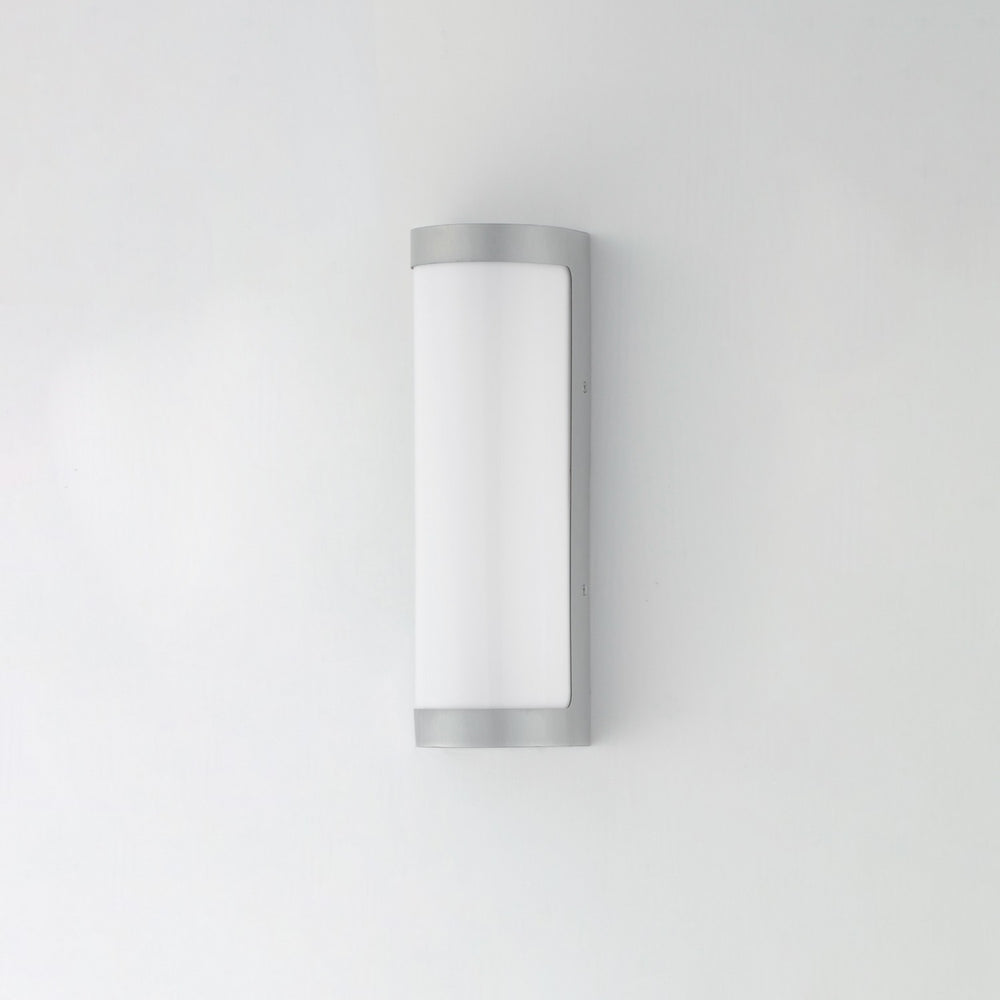 Maxim - 55512WTAL - LED Outdoor Wall Sconce - Halfpipe - Brushed Aluminum