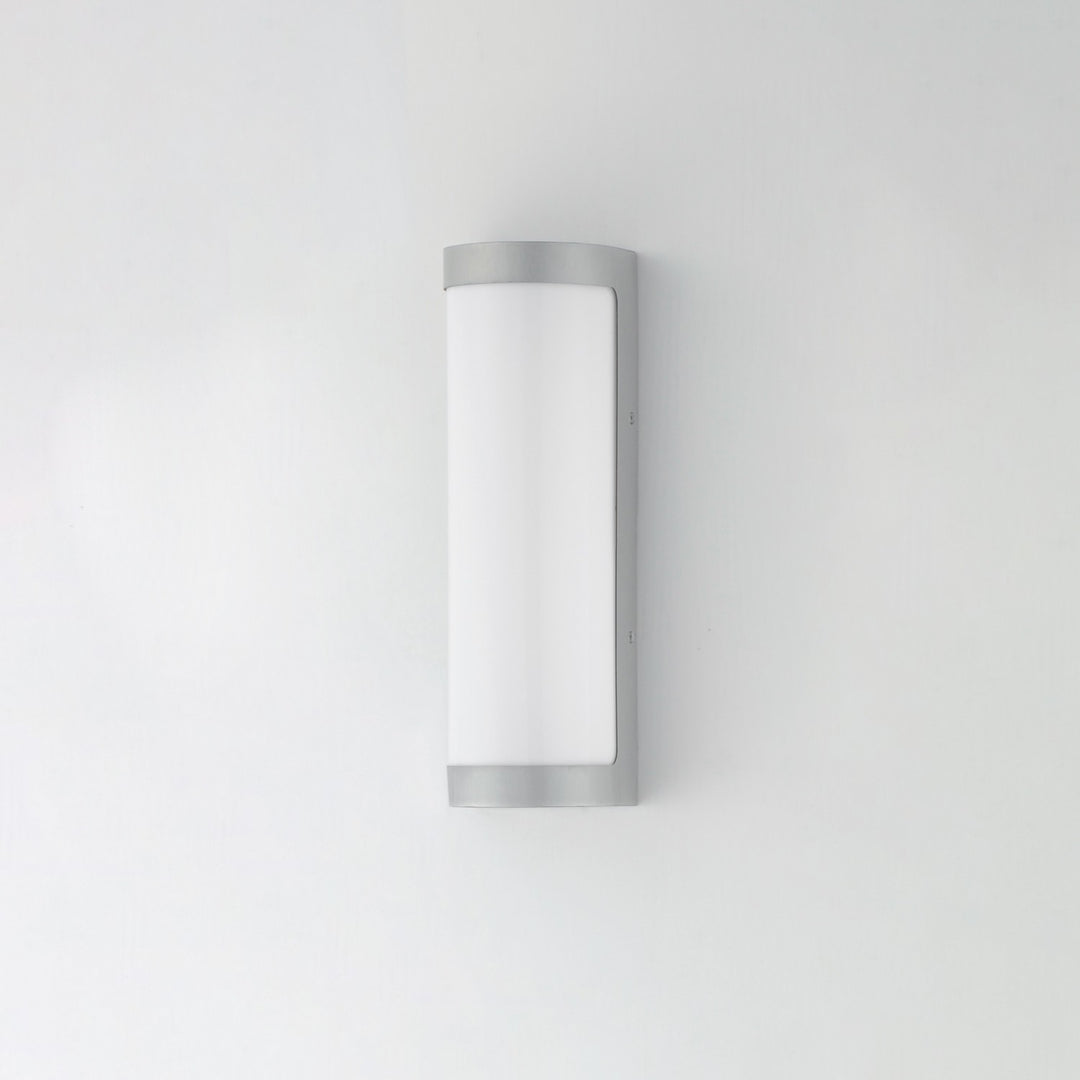 Maxim - 55512WTAL - LED Outdoor Wall Sconce - Halfpipe - Brushed Aluminum