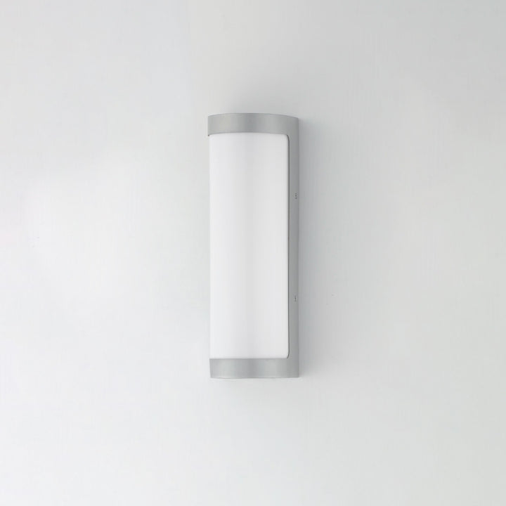 Maxim - 55512WTAL - LED Outdoor Wall Sconce - Halfpipe - Brushed Aluminum