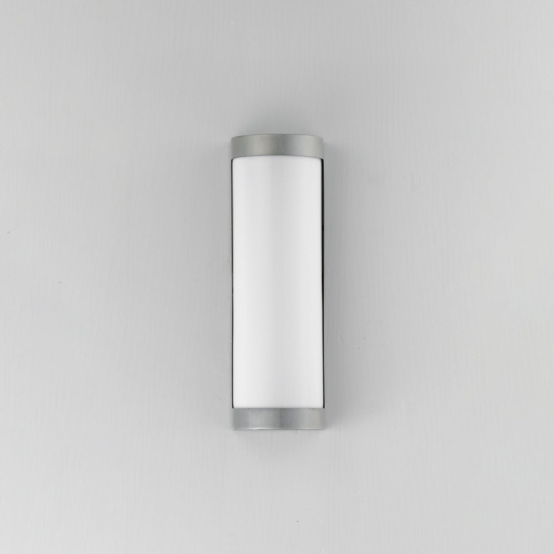 Maxim - 55512WTAL - LED Outdoor Wall Sconce - Halfpipe - Brushed Aluminum