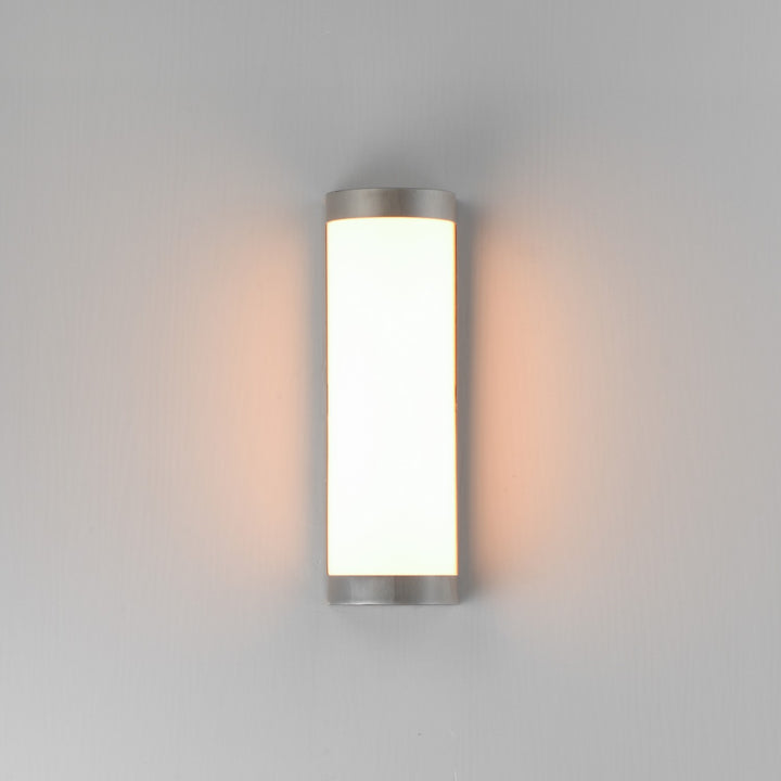 Maxim - 55512WTAL - LED Outdoor Wall Sconce - Halfpipe - Brushed Aluminum