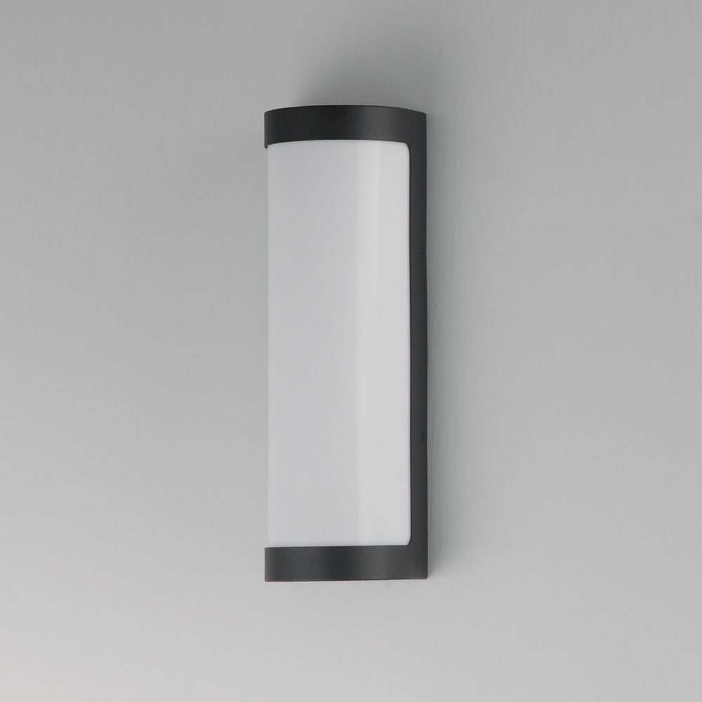Maxim - 55512WTBK - LED Outdoor Wall Sconce - Halfpipe - Black