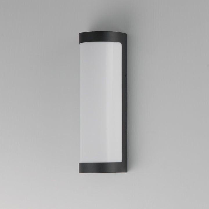 Maxim - 55512WTBK - LED Outdoor Wall Sconce - Halfpipe - Black