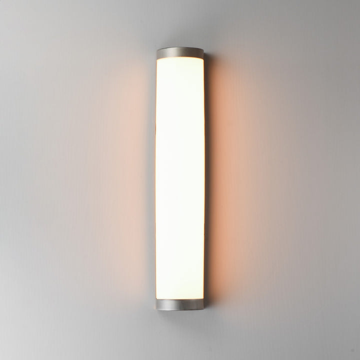 Maxim - 55514WTAL - LED Outdoor Wall Sconce - Halfpipe - Brushed Aluminum