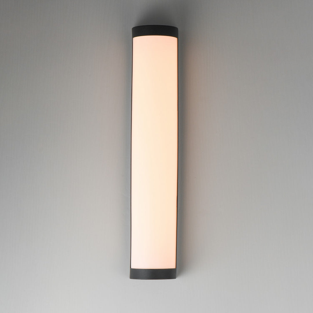 Maxim - 55514WTBK - LED Outdoor Wall Sconce - Halfpipe - Black
