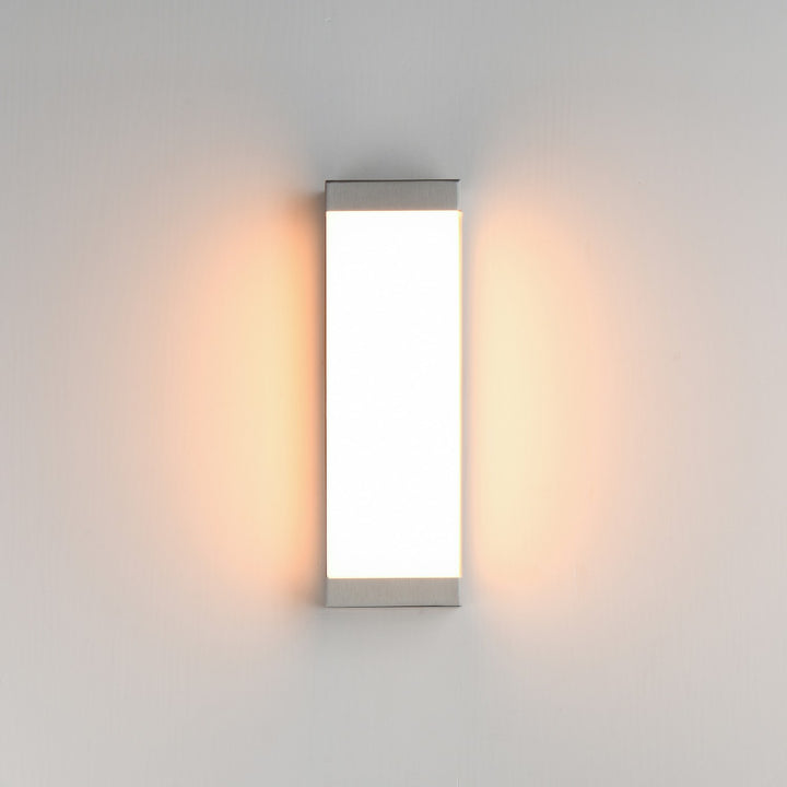 Maxim - 55522WTAL - LED Outdoor Wall Sconce - Tunnel - Brushed Aluminum