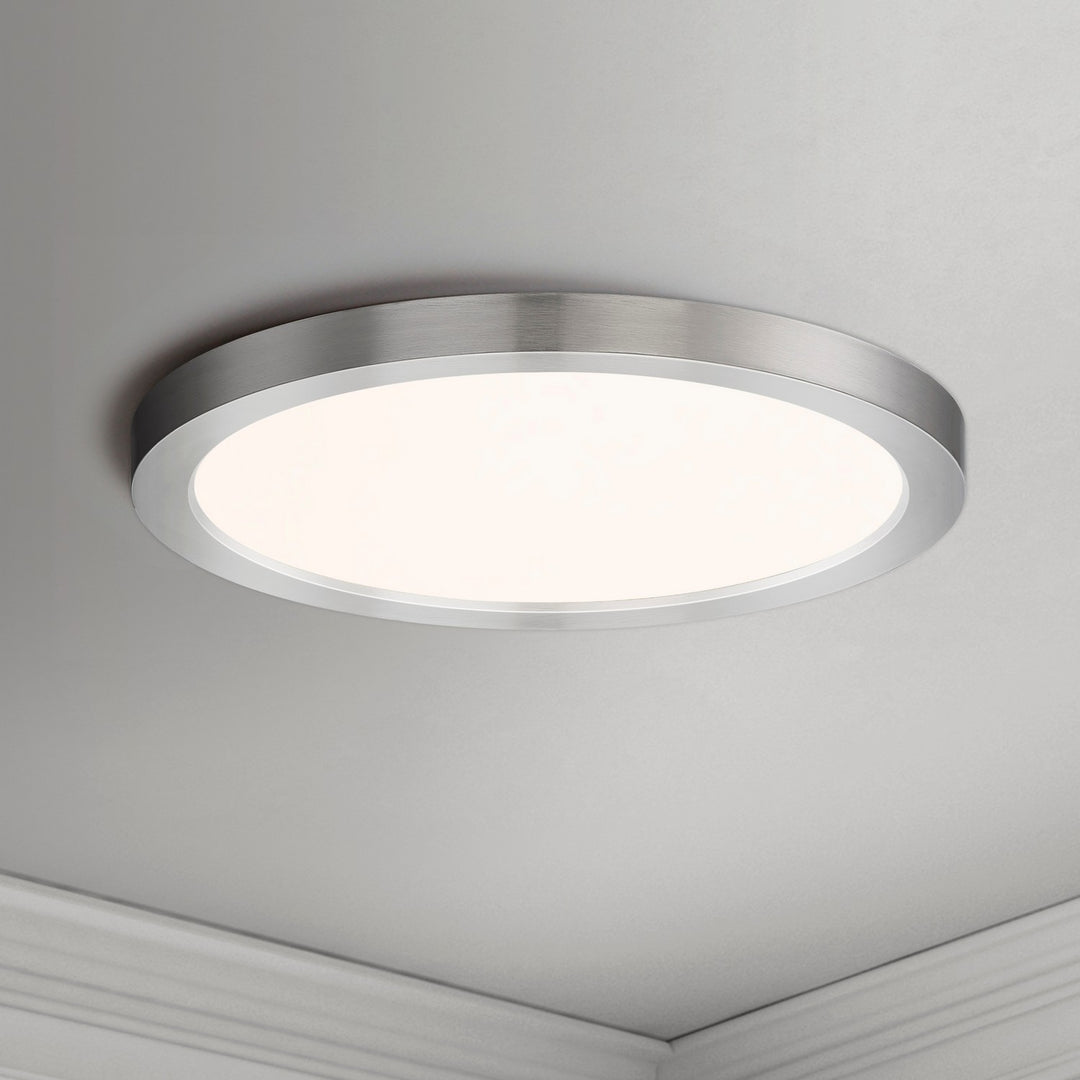 Maxim - 57594WTSN - LED Flush Mount - Chip - Satin Nickel