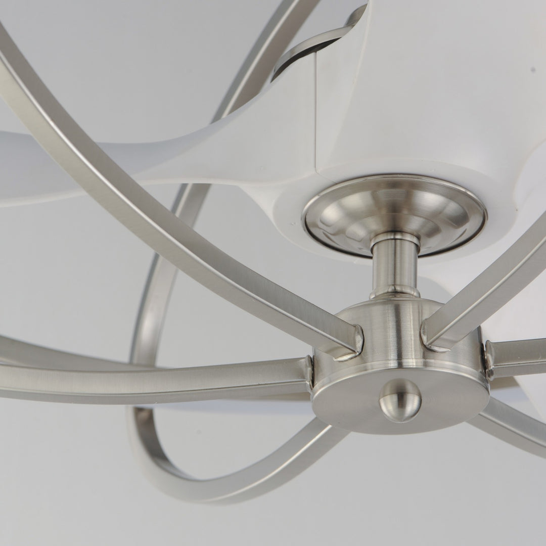 Maxim - 61001SN - LED Fandelight - Corona Fan - Satin Nickel