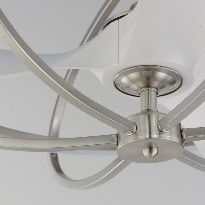 Maxim - 61001SN - LED Fandelight - Corona Fan - Satin Nickel