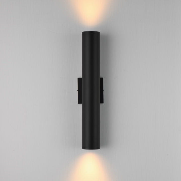 Maxim - 86225BK - LED Outdoor Wall Sconce - Caldera - Black
