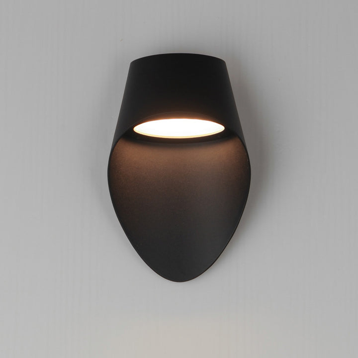 Maxim - 86271BK - LED Outdoor Wall Sconce - Cape - Black