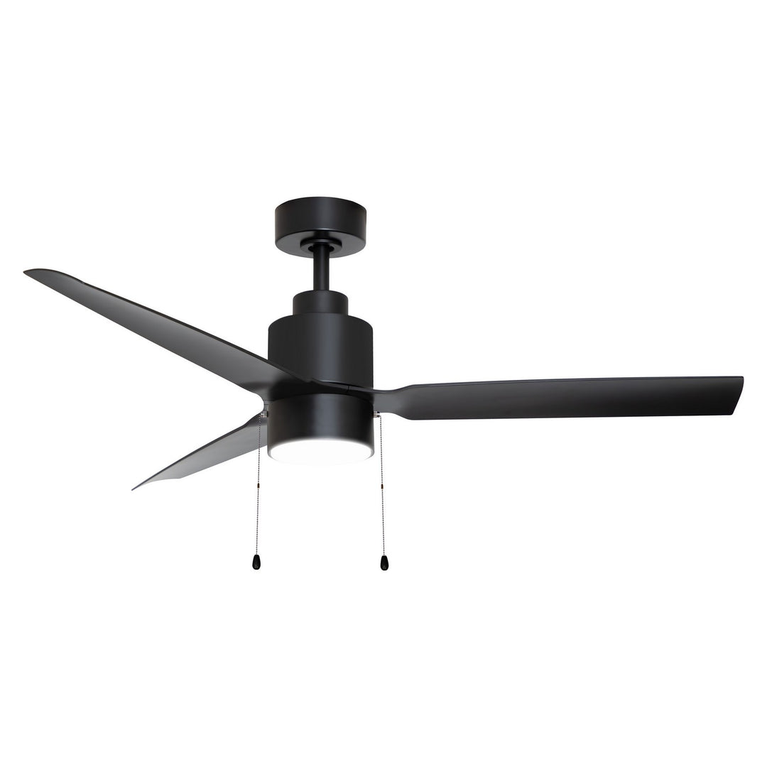 Maxim - 88707BK - 52" Ceiling Fan - Falcon - Pull - Black