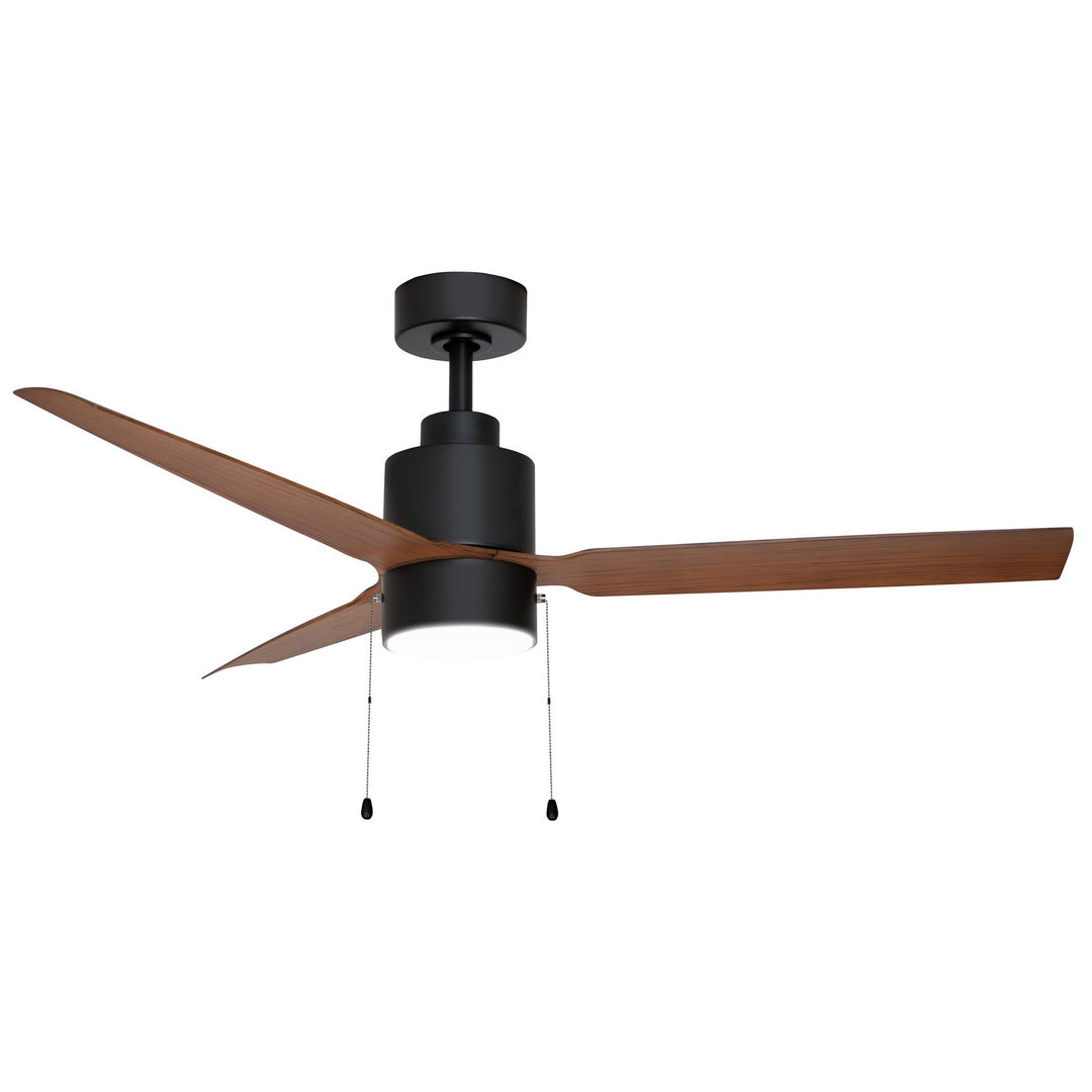 Maxim - 88707BKWN - 52" Ceiling Fan - Falcon - Pull - Black / Walnut
