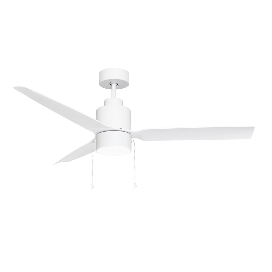 Maxim - 88707MW - 52" Ceiling Fan - Falcon - Pull - Matte White