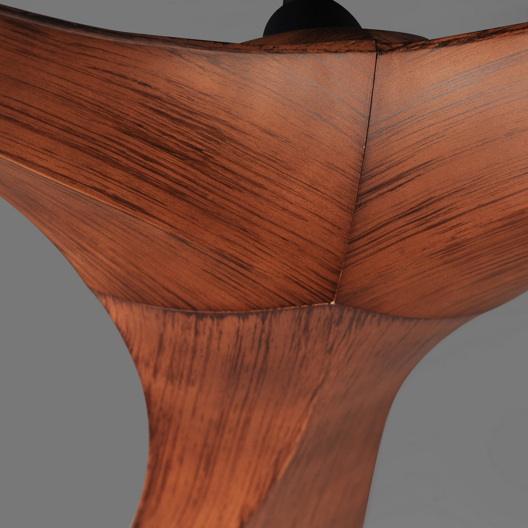 Maxim - 88754BKWN - 56" Ceiling Fan - Keanu - Black / Walnut