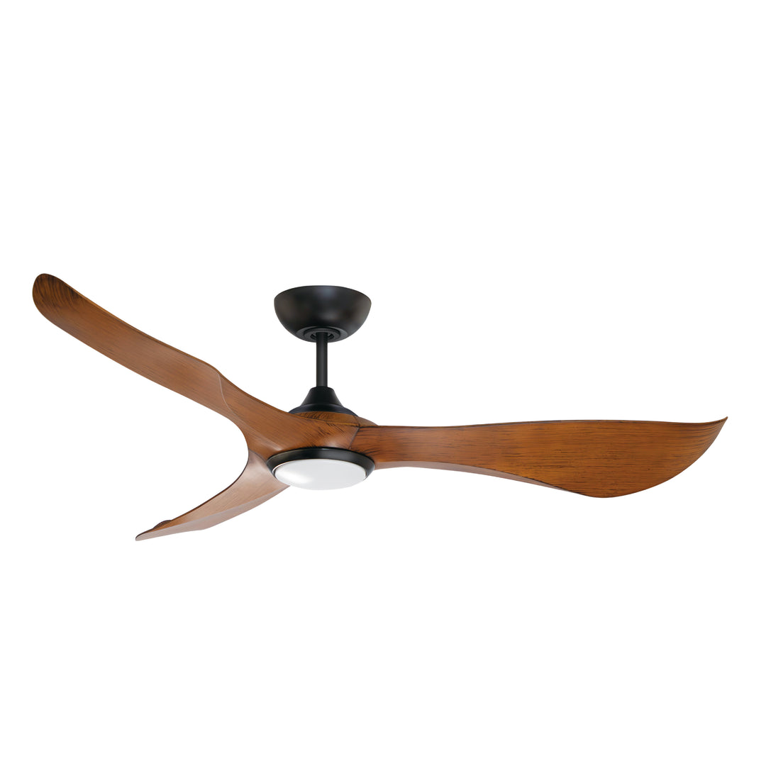 Maxim - 88755WTBKWN - 56"Ceiling Fan - Keanu - Black / Walnut