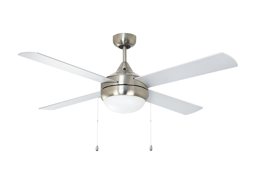 Maxim - 88794SN - 52"Ceiling Fan - Quattro - Satin Nickel